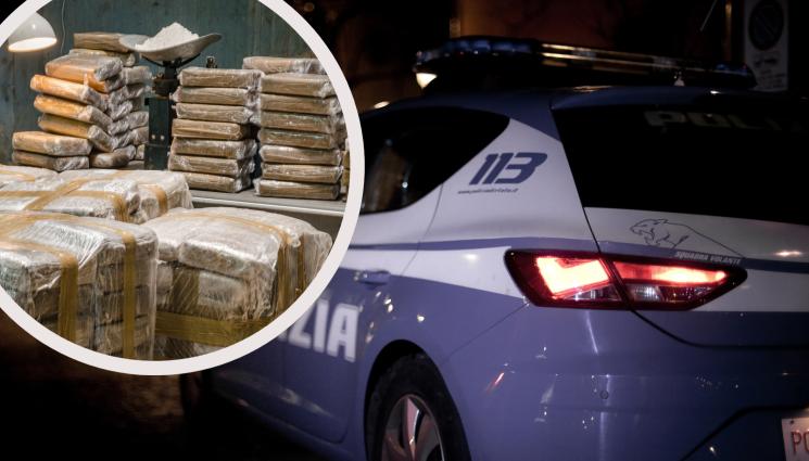 полиция Италия кокаин - УДАР: Италианската полиция залови 4,3 тона кокаин, десетки арести, включително и в България