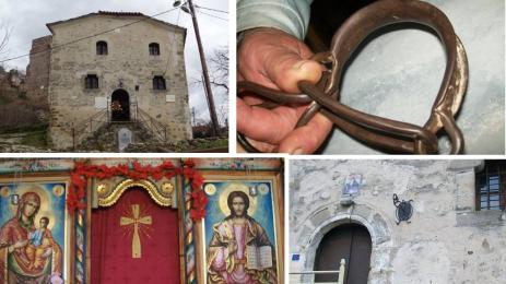 Иконата на св Антоний Велики в Мелник