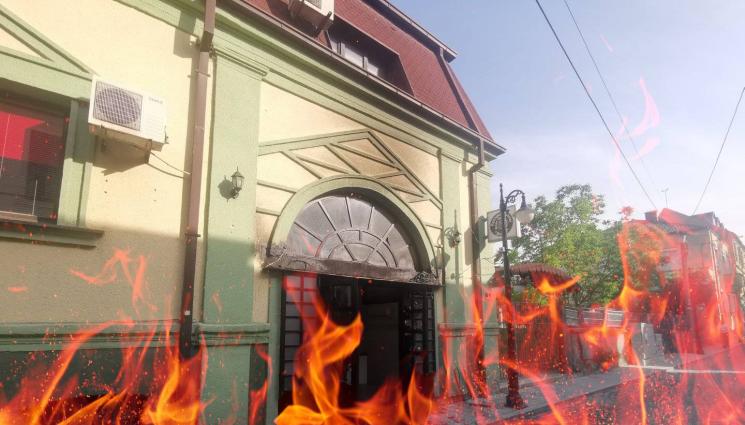 Битоля - Заловиха подпалвача на българския културен център в Битоля (СНИМКА)