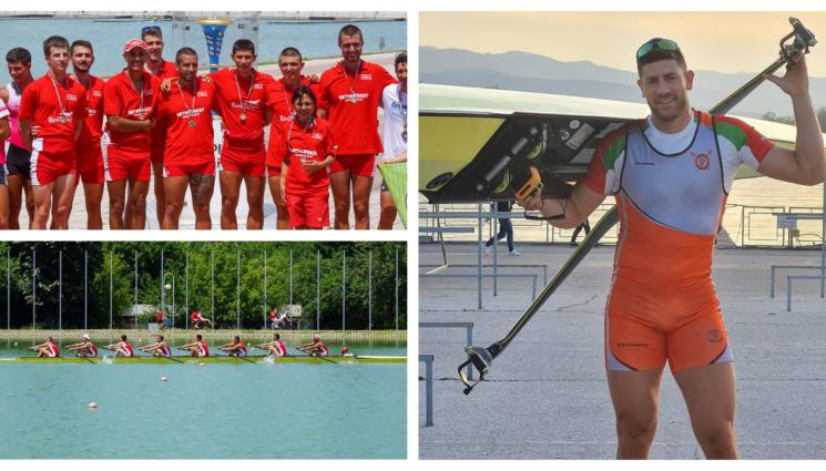 гребане - В гребния канал: ЦСКА прекъсна 23 години суша на осморка