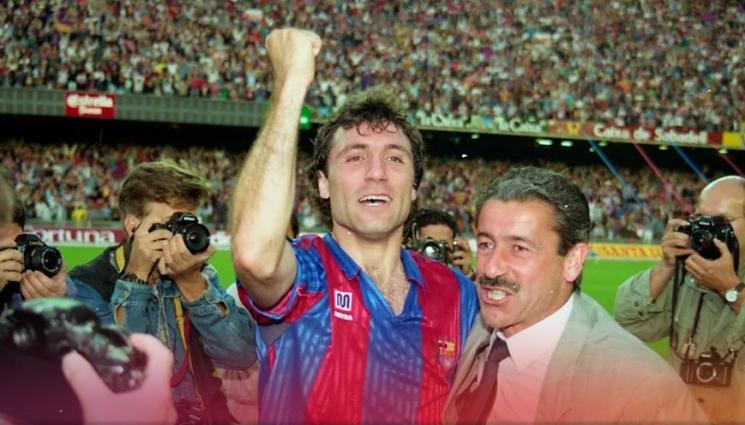 Христо Стоичков - Барселона отбеляза 30 години от двата гола на Стоичков срещу Билбао и първата титла 