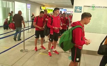 Националният отбор на България отлетя за Гибралтар от летище Варна