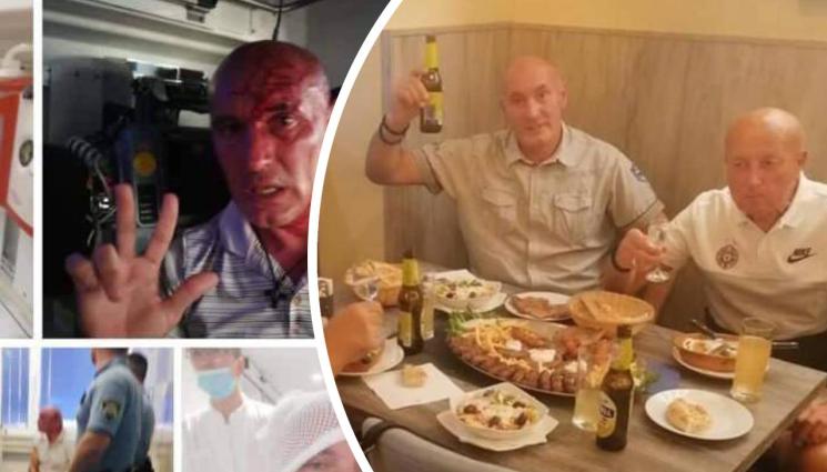 Футбол - Фен на Партизан бере душа в Хърватия