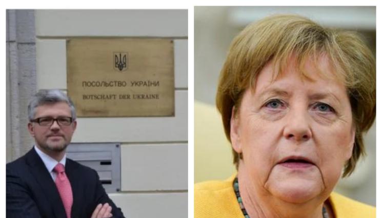 Меркел - Действията на Меркел са окуражили Путин да нападне Украйна, смята украинският посланик в Германия