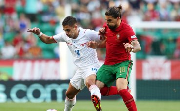 Португалия и Чехия играят при резултат 2 0 в мач от третия