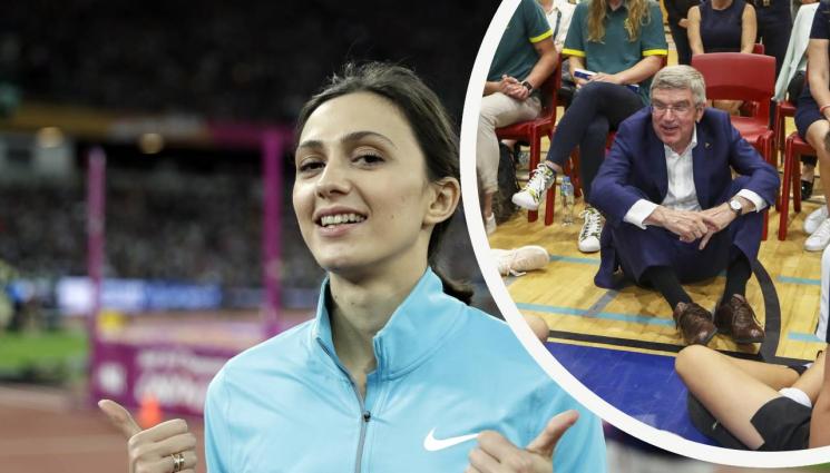 Ласицкене МОК - Голяма шампионка от Русия скочи на президента на МОК, обяви, че не подкрепя войната, но не я пускат да участва в състезания