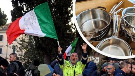 протест тенджери