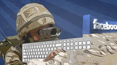 социални мрежи война