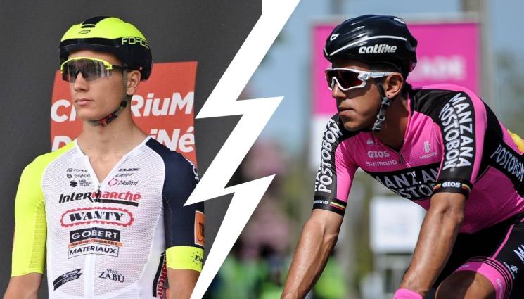 колоездене Молано - КРОШЕ В ДВИЖЕНИЕ! Колумбиец тресна французин в лицето при опасно спускане с над 50 км/ч на „Дофине Либере“, изхвърлят го от състезанието