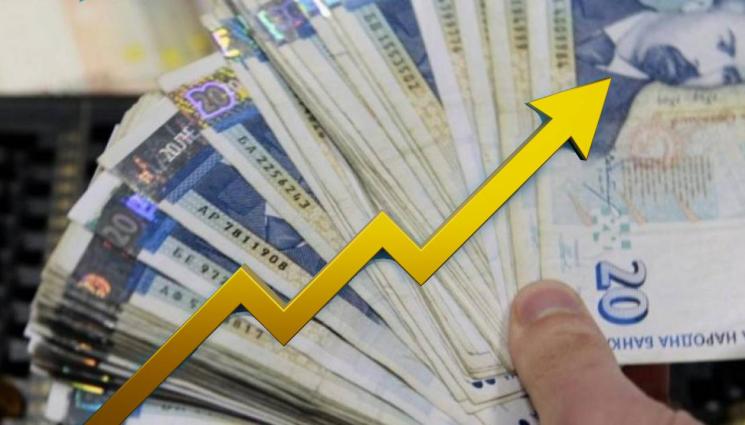 увеличение - Само в София заработват средната заплата за страната