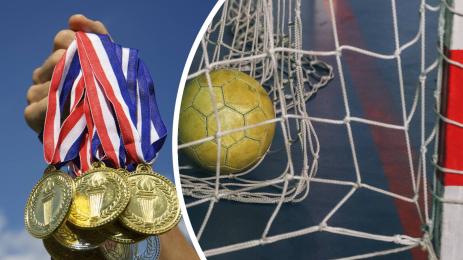 футбол медали