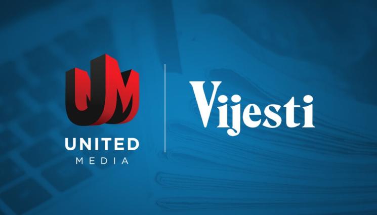 United media - United Media стана мажоритарен собственик на черногорската медийна група Vijesti