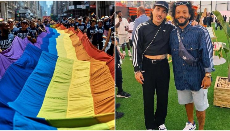 Гейове - Бивша звезда на Арсенал шокира всички - облече се като момиче и се снима с легенда на Реал Мадрид