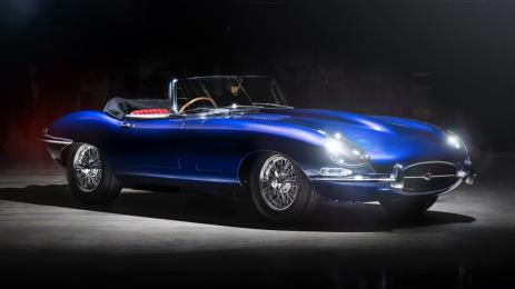 Jaguar E Type restored