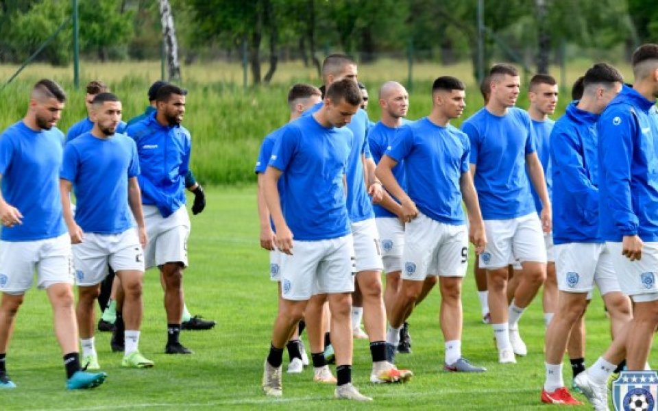 Отборът на Черно море проведе първата си тренировка в Банско.