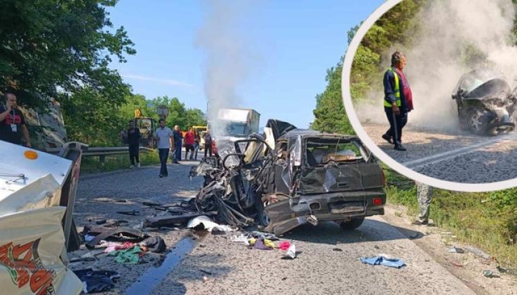 катастрофа враца - КОШМАР НА ПЪТЯ: Тежка катастрофа между ТИР и кола отне един живот