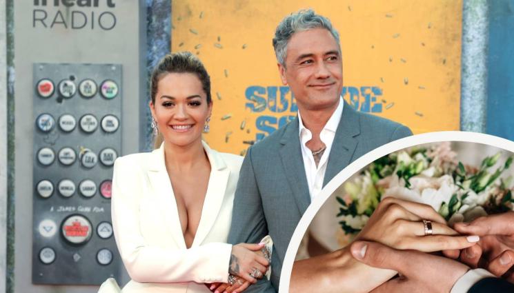 рита ора - СВАТБЕНИ КАМБАНКИ: Рита Ора и Тайка Уайтити се готвят да си кажат „да“