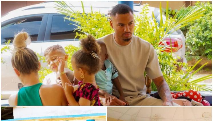 Вердон - Защитник на Лудогорец зарадва деца! Оливие Вердон направи щедро дарение на ясла в град Уада в родината си Бенин, малчуганите му четоха стихотворение