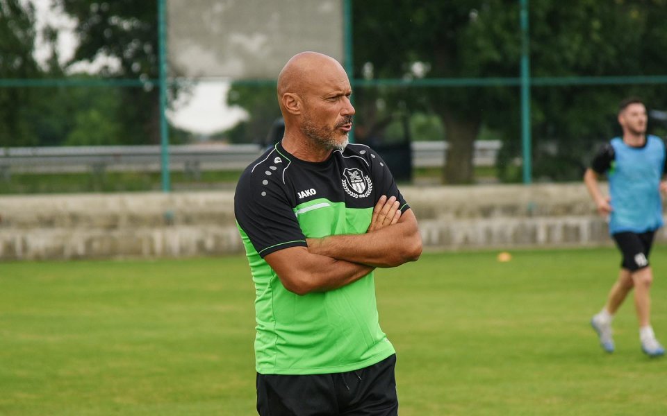 Фулвио Пеа с първа тренировка в Хебър