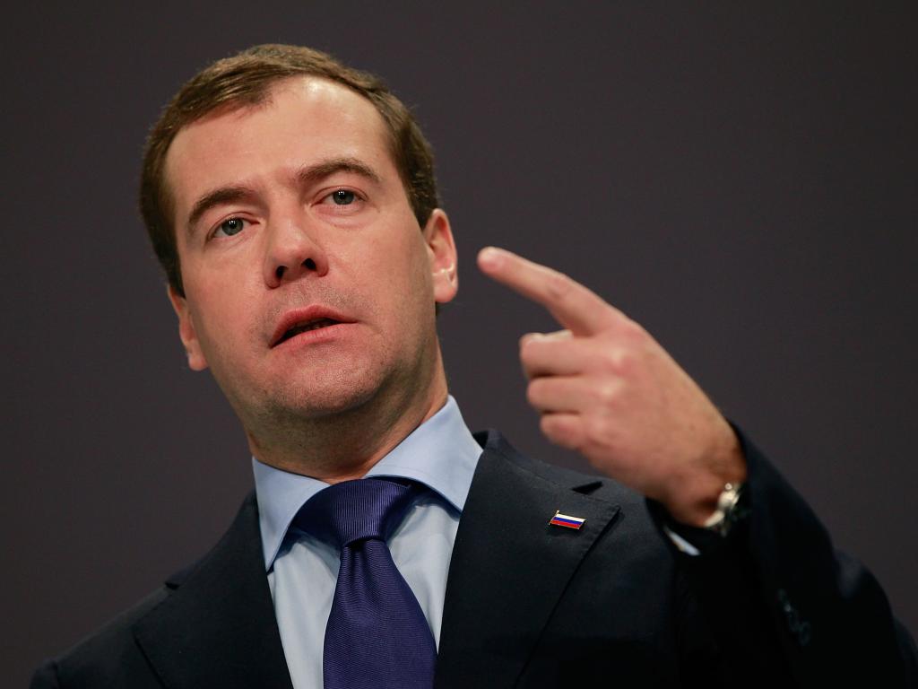 Заместник председателят на Съвета за сигурност на Русия Дмитрий Медведев