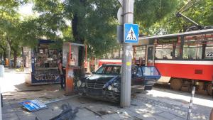 Тежка катастрофа е станала в София в района на пазара Димитър