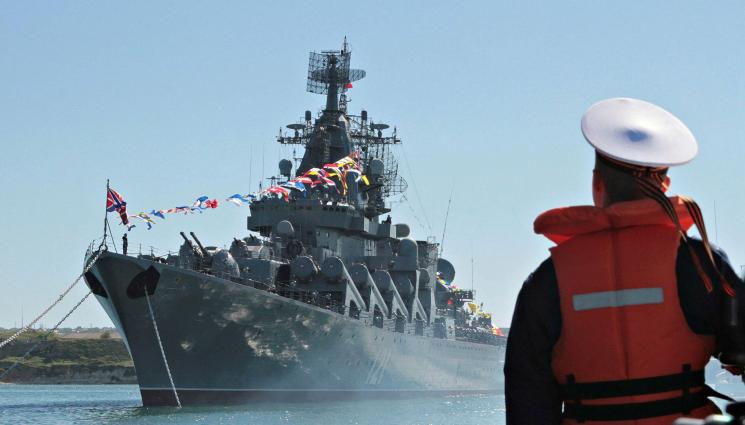 крайцер москва - ВЯРА: Св. Кръст потънал с крайцера „Москва“