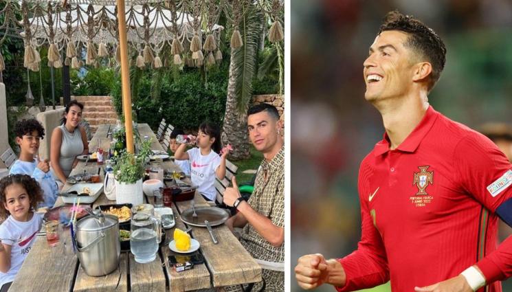 Роналдо - Роналдо заведе Бела Есмералда на първа ваканция. Цялото семейство на звездата ще почива на тайно място