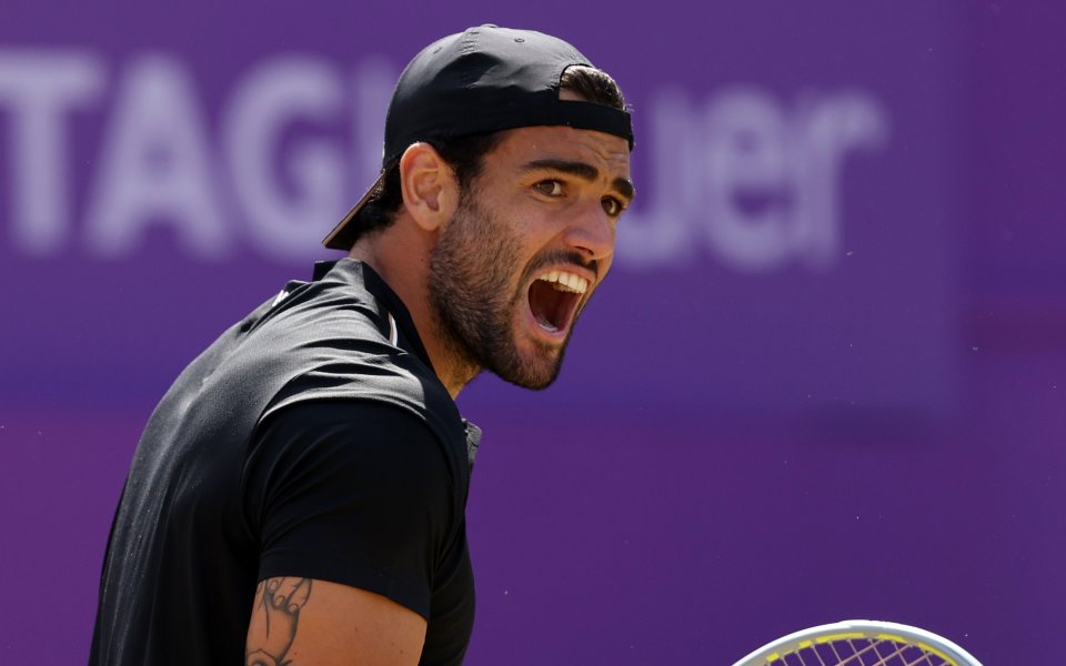 Италианецът Матео Беретини продължи защитата на тилатата си от турнира