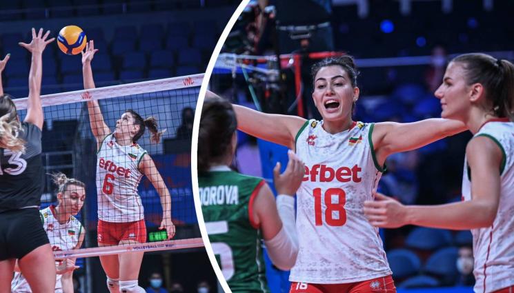 Волейболистки - Волейболистките удариха Канада за втора победа в Лигата на нациите