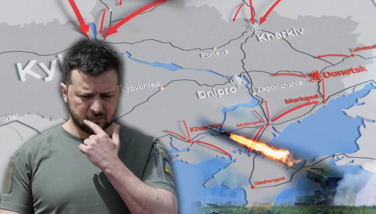 ф - Руската армия удари родния град на Зеленски