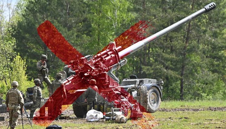 гаубица - Украйна: Американските гаубици M777 са провал, развалят се след една битка