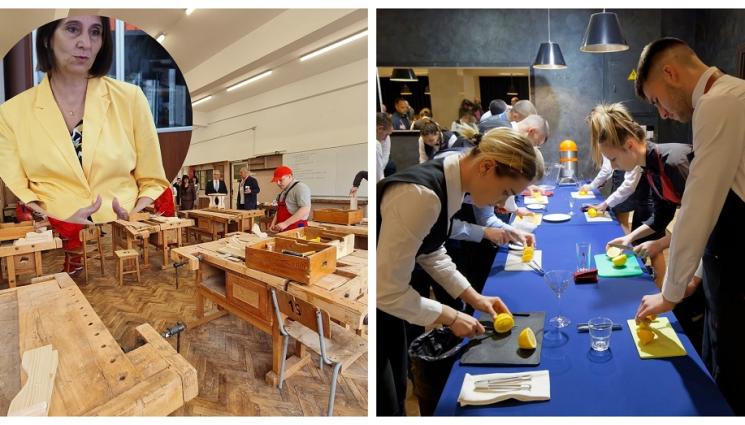 й - Зам.-министърът на образованието и науката Мариета Георгиева пред