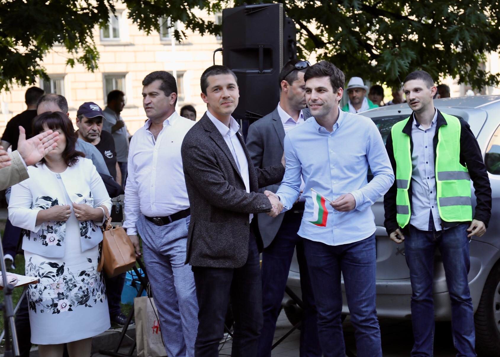 протест Никола Минчев