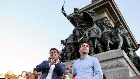 Кирил Петков протест