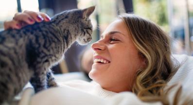 котка и хора