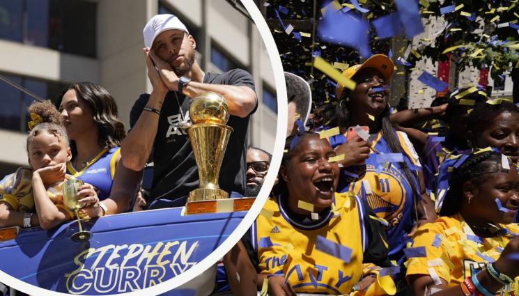 Голдън Стейт тържества - Голдън Стейт с парад в Сан Франциско за титлата