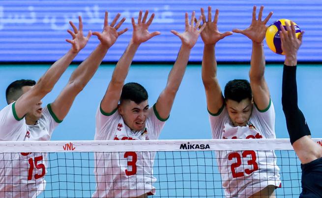 Първа победа за България в Лигата на нациите по волейбол за мъже