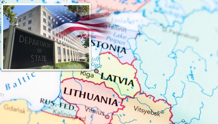 Литва САЩ - Държавният департамент на САЩ: Вашингтон подкрепя Литва пред заплахите на Москва