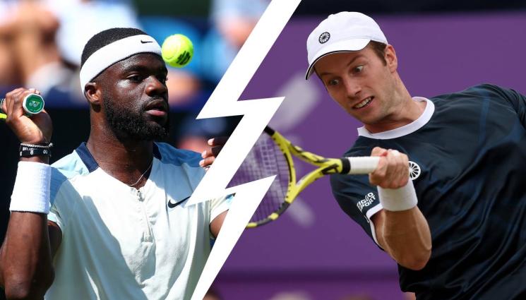 Тиафо - КОЙ СЕГА Е №1? Нидерландецът Ван де Зандшулп хвърли ръкавицата на американеца Франсис Тиафо за най-трагичния сервис в историята на тениса