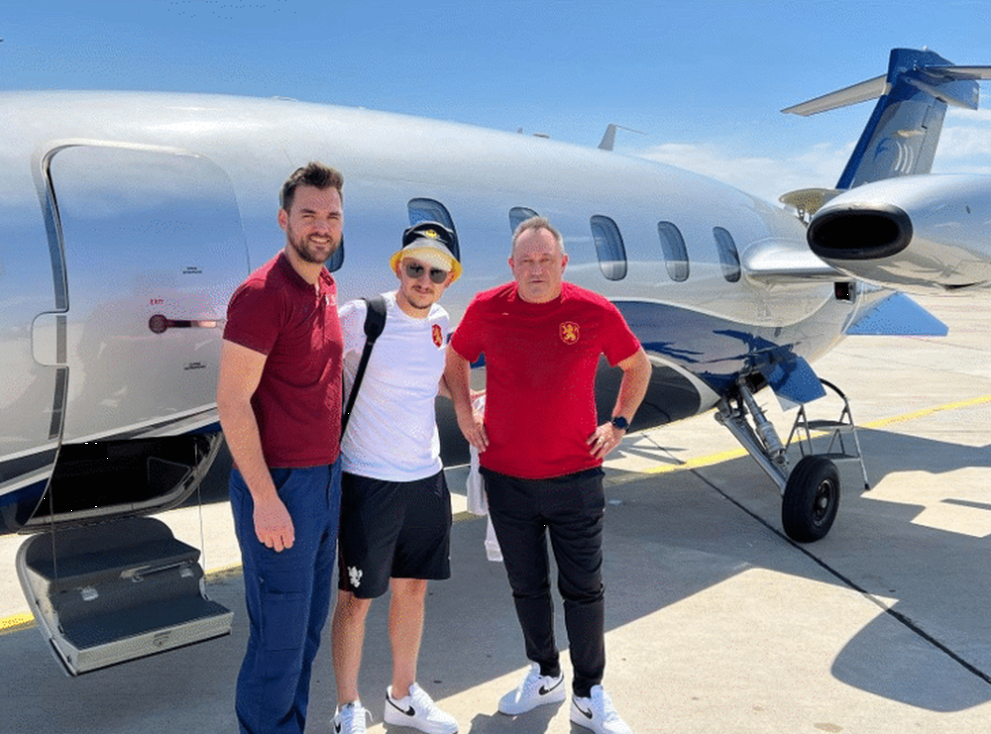 Тодор Неделев беше транспортиран от Тбилиси до България с частен