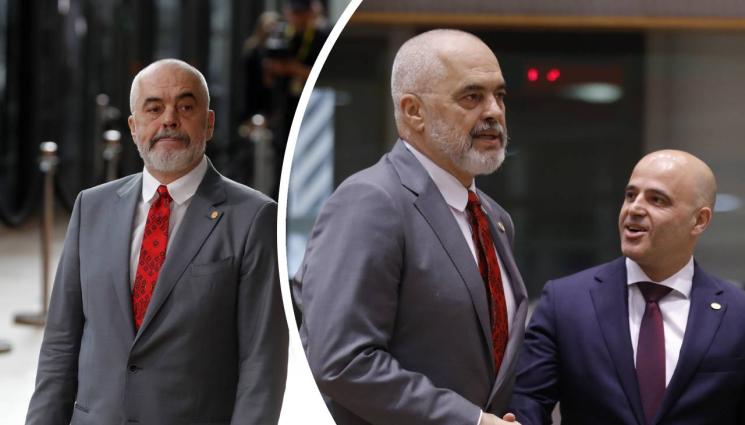 Еди Рама - Еди Рама гневен на България: Какъв позор за Европа е тази българска афера