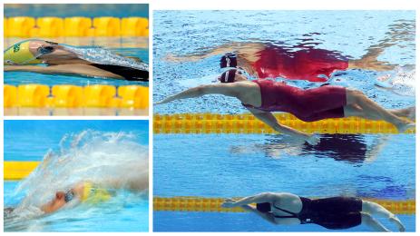 плуване гръб