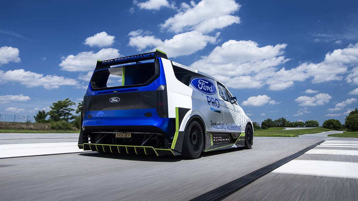 Ford Pro Electric SuperVan ?>