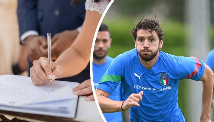 Мануел Локатели - Италиански национал се ожени като в приказките. Съпругата на колега организира сватбата