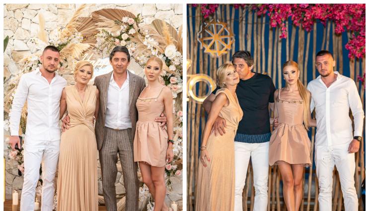 Даниел Боримиров - Семейство Боримирови покри с блясък Слънчев бряг. Дани подари на съпругата си Афродита колие на