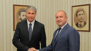 Президентът Румен Радев се срещна с министъра на вътрешните работи