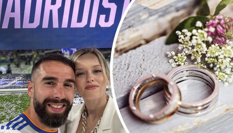Дани Карвахал - Защитник на Реал отказа прищявка на булката, която сама организира сватбата