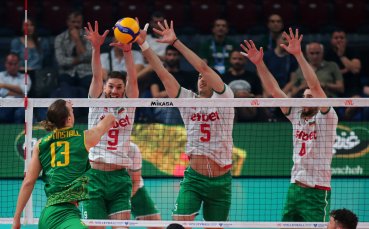 Българският национален отбор по волейбол се изправя срещу шампиона Бразилия