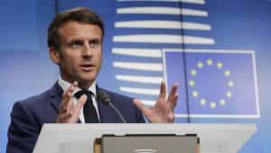 Френският президент Еманюел Макрон заяви днес че международната общност иска