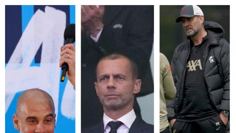 Чеферин Клоп Гуардиола